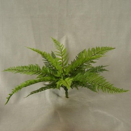 [SB4097] FERN LEATHERLEAF PLASTIC BUSH SMALL
