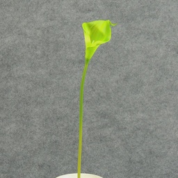 [SB4166S-GRN] CALLA LILY SMALL  14" STEM  GREEN