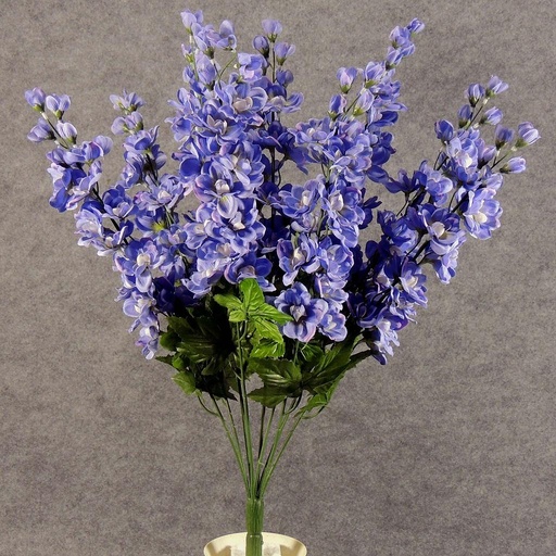 [SB5078-PUR] DELPHINUM BUSH X9 25"  PURPLE
