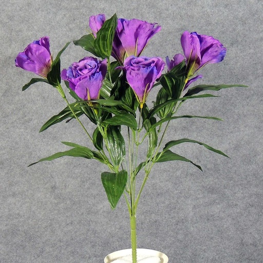 [SB5165-PUR] LISIANTHUS BUSH X9   PURPLE