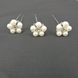 [SB6132P-C] PEARL PIN .75&quot;x3&quot; W/GEMS (20/BOX)