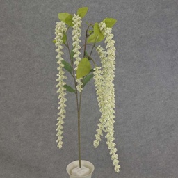 [SB6161-CRM] AMARANTHUS HANGING SPRAY X6 40"  CREAM