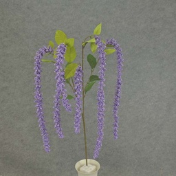[SB6161-PUR] AMARANTHUS HANGING SPRAY X6 40"  PURPLE