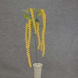 [SB6161-YEL] AMARANTHUS HANGING SPRAY X6 40"  YELLOW