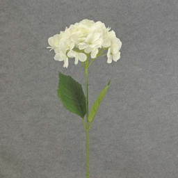 [SB6185-CRW] HYDRANGEA STEM 28&quot; CREAM/WHITE