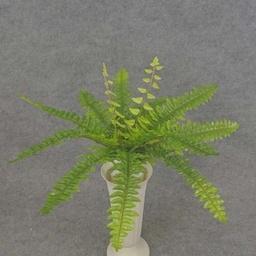 [SB6199] BOSTON FERN BUSH 13&quot; X14 SILK