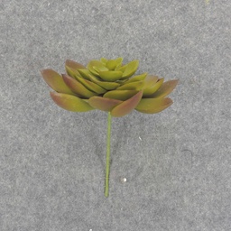 [SB6305-GRN] SUCCULENT HEN&amp;CHICK 4&quot;dia  GREEN