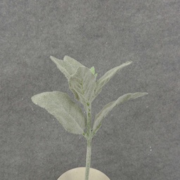[SB8021-GRN] LAMBS EAR PICK 11&quot; FLOCKED  GREEN