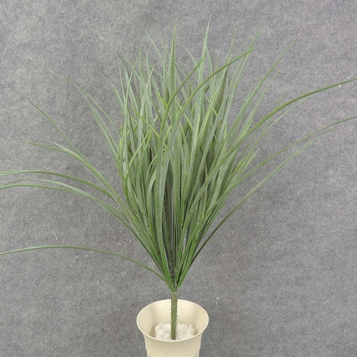 [SB8034] GRASS BUSH X8 20" DUSTY GREEN PLASTIC