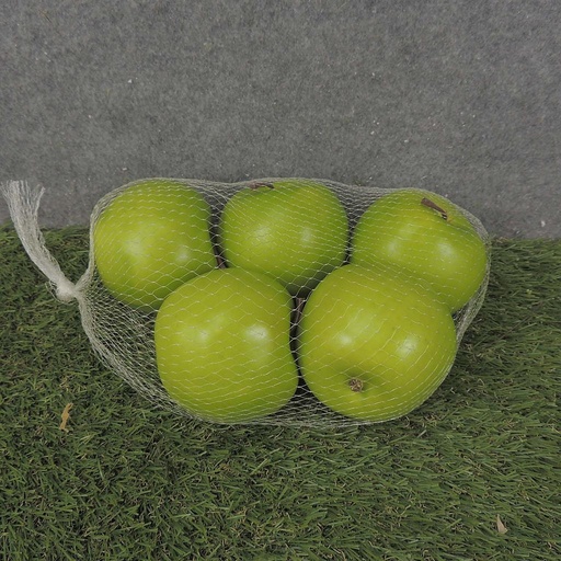 [SB8072-GRN] APPLE LIFE-LIKE 4" (5/BAG)