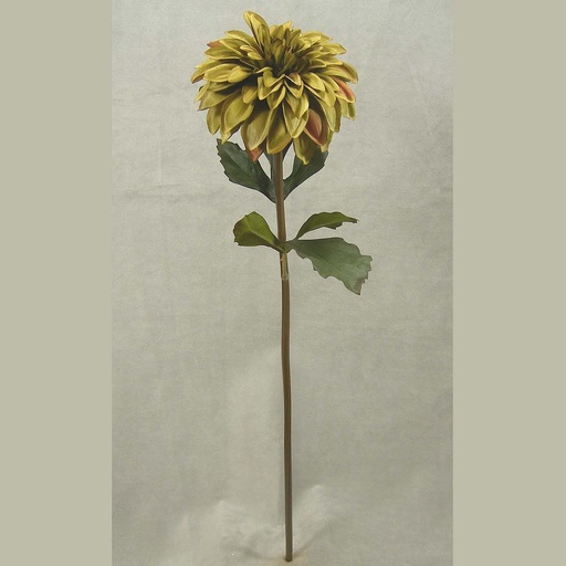 [SBF347-GRN] DAHLIA SPRAY 25"      GREEN