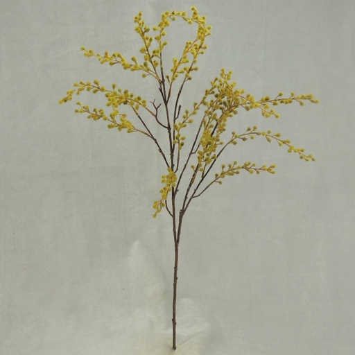 [SBF352-GRN] ACACIA SPRAY 33" FLOCKED GREEN