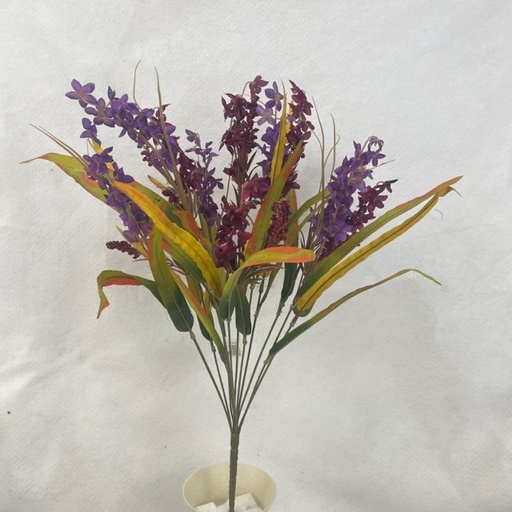 [SBF5023-AUT] BELLFLOWER/GRASS BUSH X12 21" AUTUMN