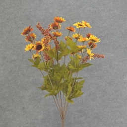[SBF6037-BGD] DAISY/HEATHER BUSH X10 19"
