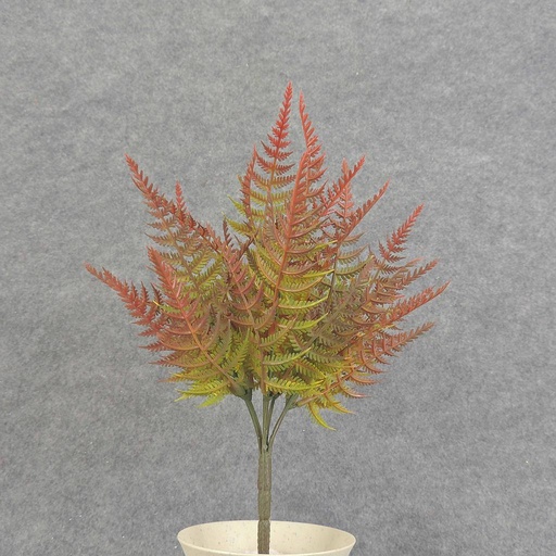 [SBF6030-GRD] FERN BUSH MINI X7 13" PLASTIC
