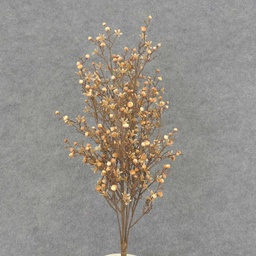 [SBF6085-BRN] BERRY/WAXFLOWER BUSH X7 21&quot; O.D.  BROWN