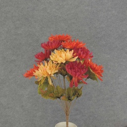 [SBF6111-OBB] MUM BUSH X14 21&quot; 3.5&quot;dia  ORANGE/BEAUTY/BEIGE