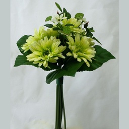 [SE336-GRN] GERBERA BUNDLE X7  GREEN