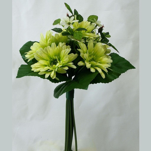 [SE336-GRN] GERBERA BUNDLE X7  GREEN