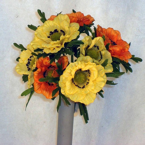 [SE34-YOR] ANEMONE BUNDLE X7 YEL/ORANGE