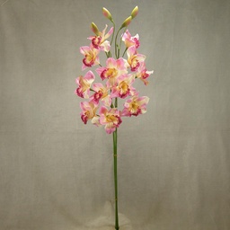 [SE4008-PNK] 37&quot; CYMBIDIUM ORCHID X6  (2/BUNDLE)  PINK