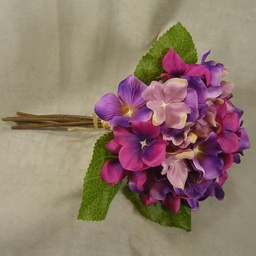 [SE4021-VIO] HYDRANGEA SATIN (3/BUNDLE)  VIOLET