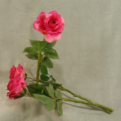 [SE4034-BEA] ROSE OPEN SPRAYx1 (3/BUNDLE)16"  BEAUTY