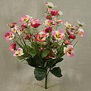 [SE4038-PBY] PANSY BUSH X7   16.5"  PINK/BEAUTY