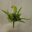 [SE4076] SUCCULENT/FERN MIXED PLANT 17"