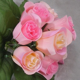 [SE47-PNK] ROSE BUD BUNDLE X9 SATIN PINK