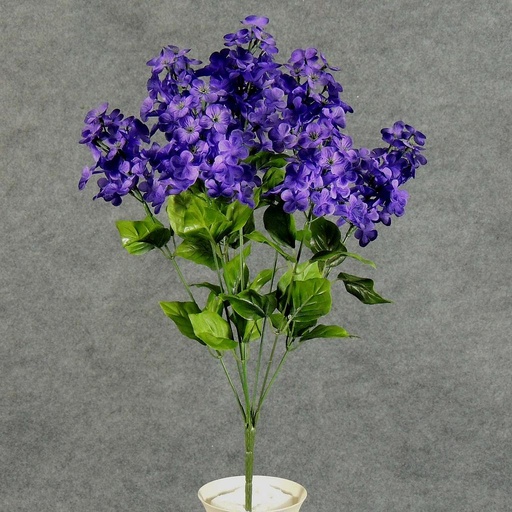 [SE5032-PUR] LILAC BUSH X8 20.5"  PURPLE