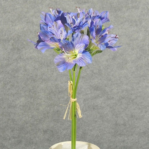 [SE5063-LAV] ALSTROMERIA BUNDLE W/RAFFIA TIE  LAVENDER