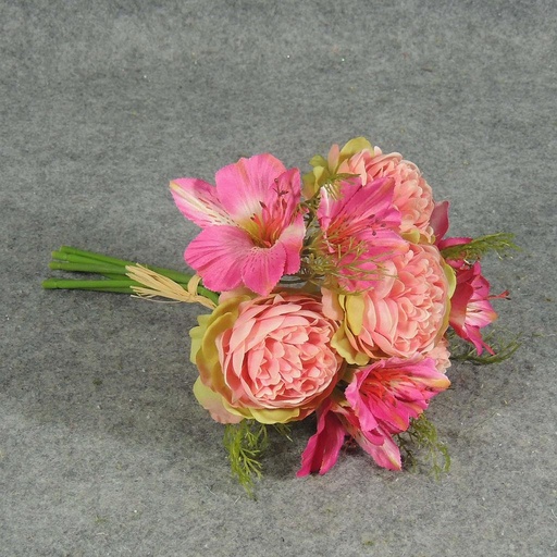 [SE5071-BPH] RANUNCULUS/ALSTROMERIA BUNDLE  BEAUTY/PEACH