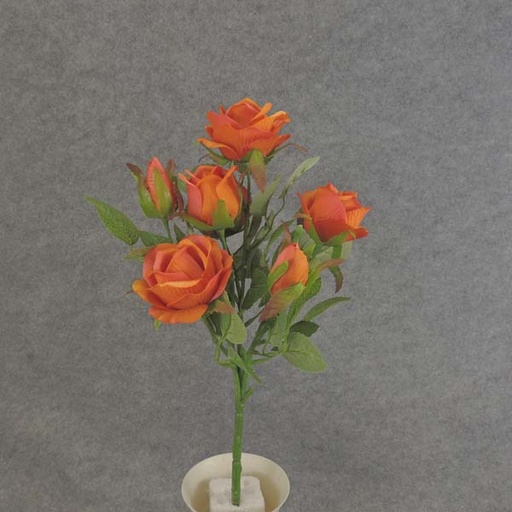 [SE6029-ORG] ROSE SPRAY X7  14" ORANGE