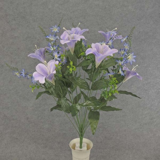 [SE6074-LAV] LILY/MINI DAISY BUSH X18  24"  LAVENDER