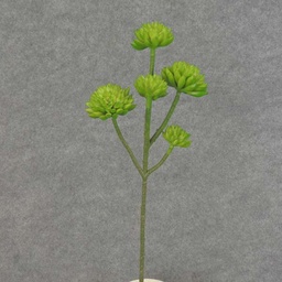 [SE6080-GRN] SUCCULENT SPRAY X6  17&quot;  GREEN