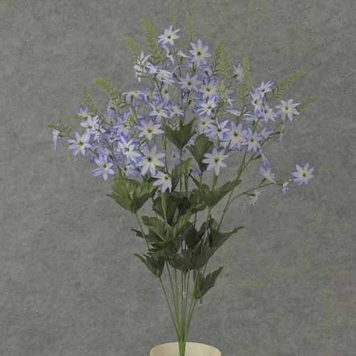 [SE8000-PWH] BLOSSOM BUSH X9 24"  PURPLE/WHITE