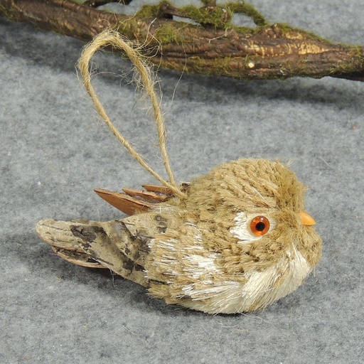 [SJ378-NAT] BIRD 5.5" SISAL  NATURAL