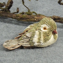 [SJ379-GRN] BIRD 4" SISAL  HANGING   GREEN