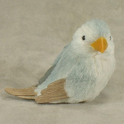 [SJ4084-BLU] BIRD 4" SISAL 2 SYTLES (R & L)  BLUE
