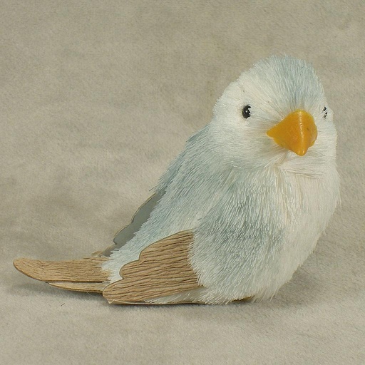 [SJ4084-BLU] BIRD 4" SISAL 2 SYTLES (R & L)  BLUE
