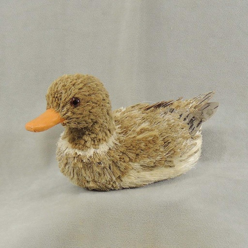 [SJ377-NAT] DUCK 8" X 4.5" SISAL  BROWN