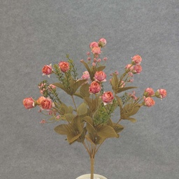 [SEF5015-BEA] ROSE MINI BUSH X9 15.5&quot;  BEAUTY
