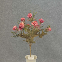 [SEF5016-BEA] ROSE BUSH X9 16&quot;  BEAUTY