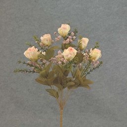 [SEF5016-PNK] ROSE BUSH X9 16&quot;    PINK