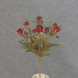 [SEF5016-RED] ROSE BUSH X9 16&quot;    RED