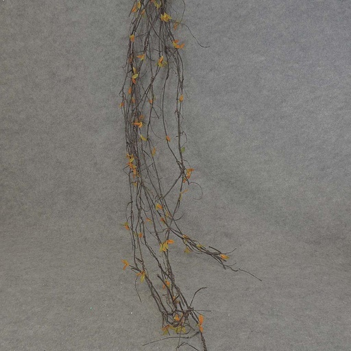 [SEF5020-ORG] GARLAND 72" TWIGw/ORANGE LEAVES