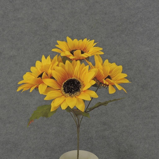 [SEF6000-YEL] SUNFLOWER BUSH X6 13"