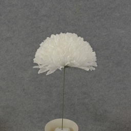 [SEF6001-WHT] FOOTBALL MUM PICK 12&quot; (8&quot; BLM)  WHITE