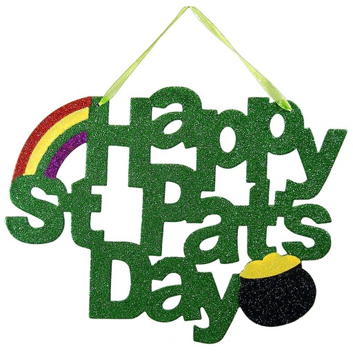 [SG307] DISPLAY "HAPPY ST. PAT'S DAY" 14" X 11"